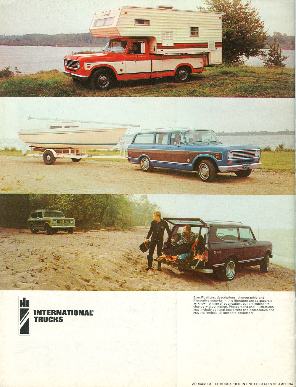1975 International Recreational Vehicles Brochure Page 16